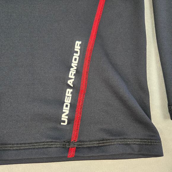 UNDER ARMOUR Cold Gear Long Sleeve Turtleneck FITTED Spandex Shirt Men's SMALL - Picture 6 of 14